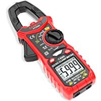 KAIWEETS 206D Digital Pinza Amperimétrica Profesional para medir 600A CA-CC Corriente y Tensión con 6000 Cuentas- Valor…